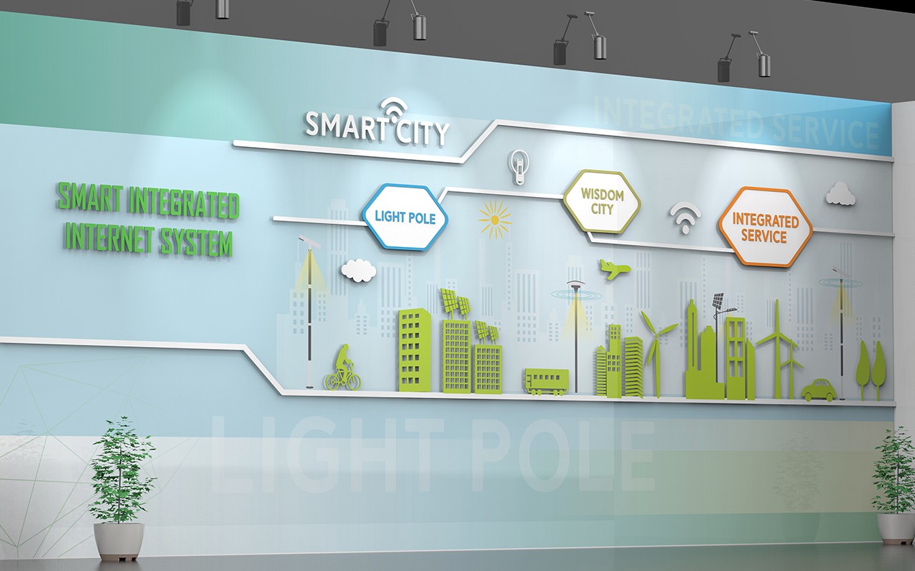 雷摩电子文化墙设计施工